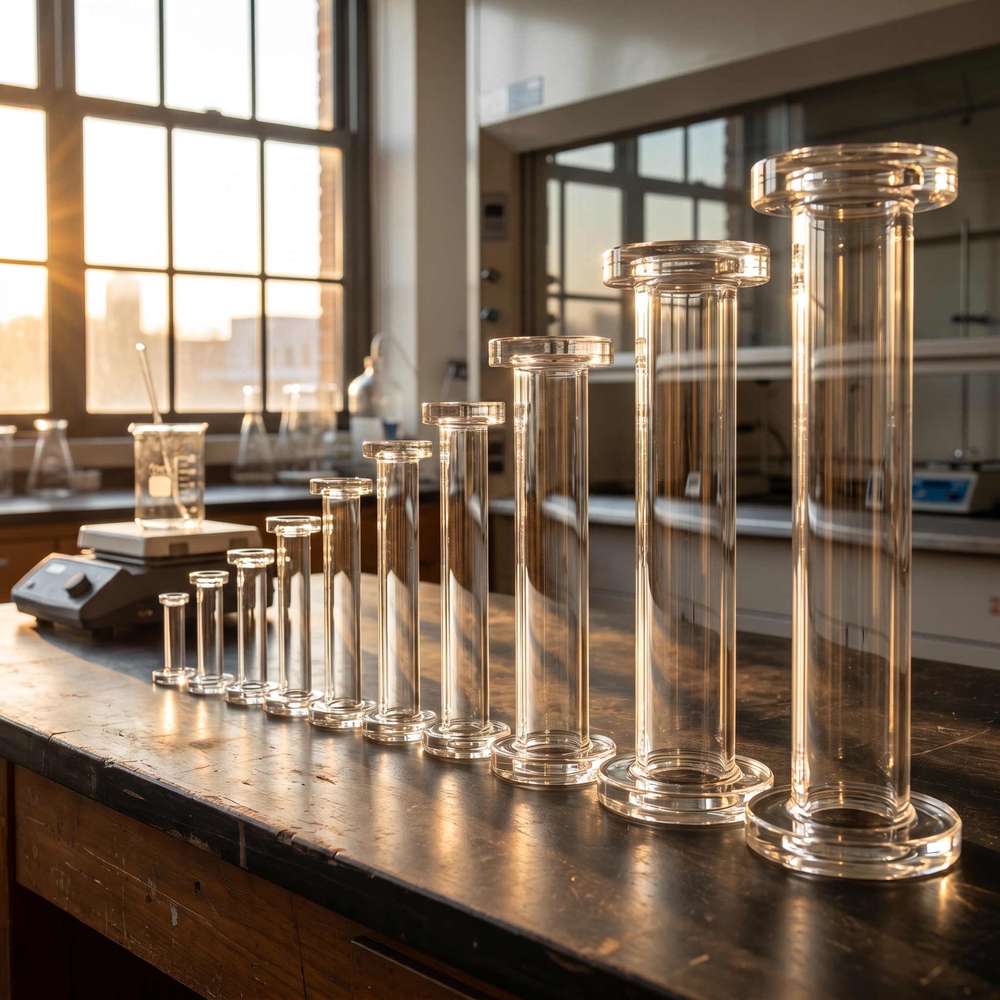 mais recente caso da empresa sobre Custom High Purity Flanged Quartz Tube Project Case | Fused Silica Tube With Integrated Flange for Semiconductor CVD Tube Furnace Vacuum Reactor-sara