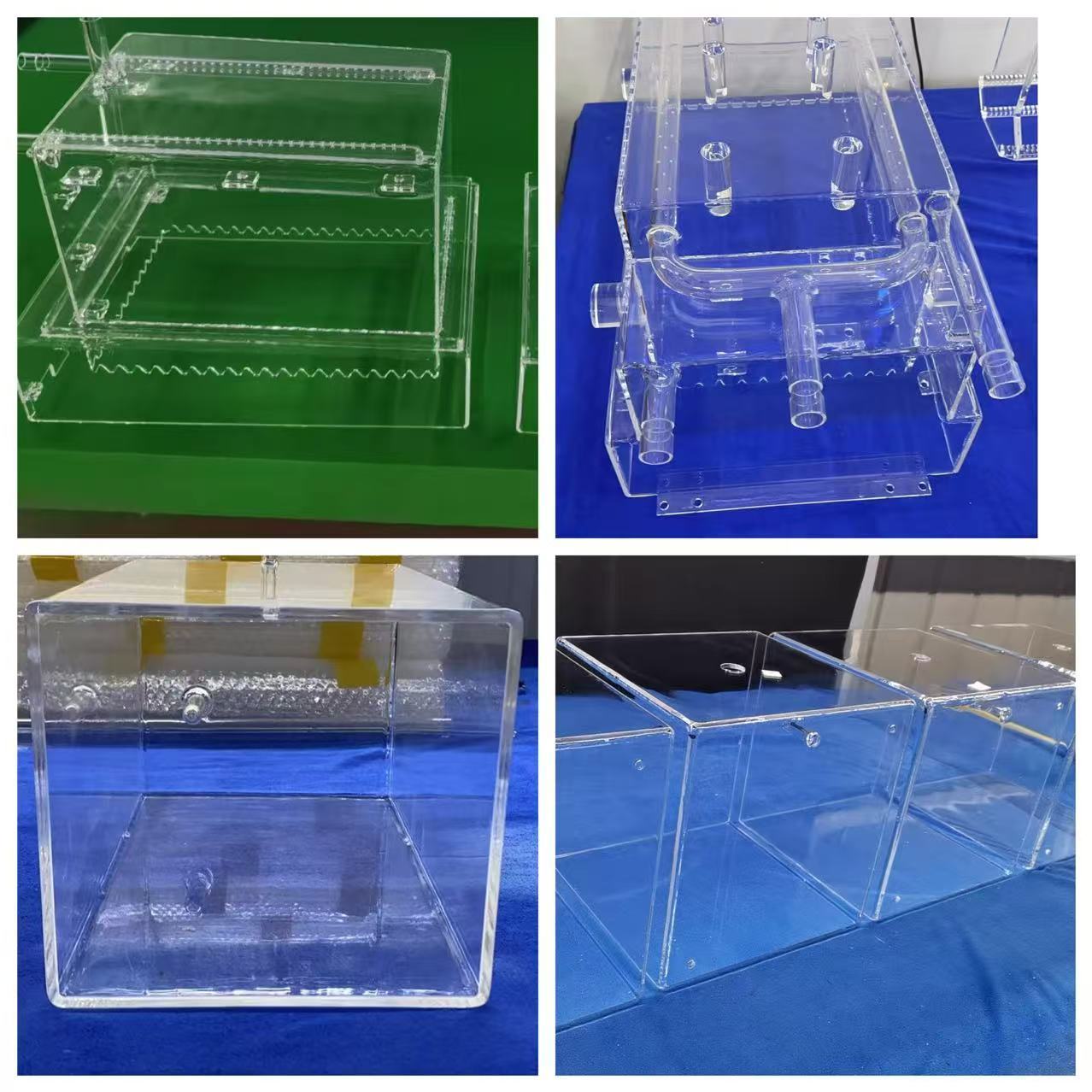 mais recente caso da empresa sobre Custom JGS2 Quartz Square Tank-Amy