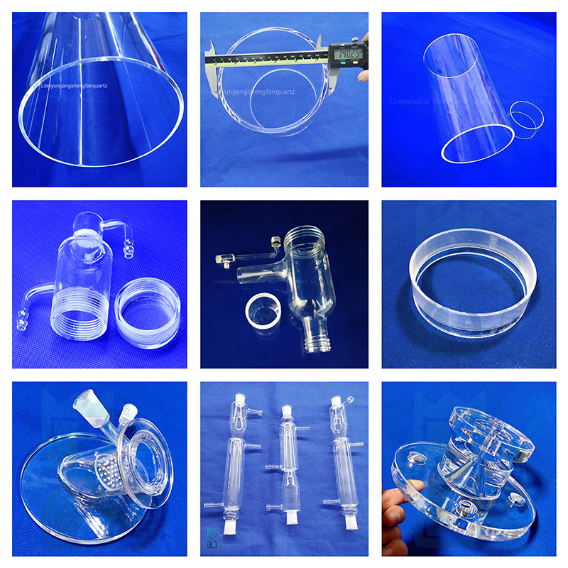 mais recente caso da empresa sobre Clear Fused Silica Quartz Coiled Tube--Amy