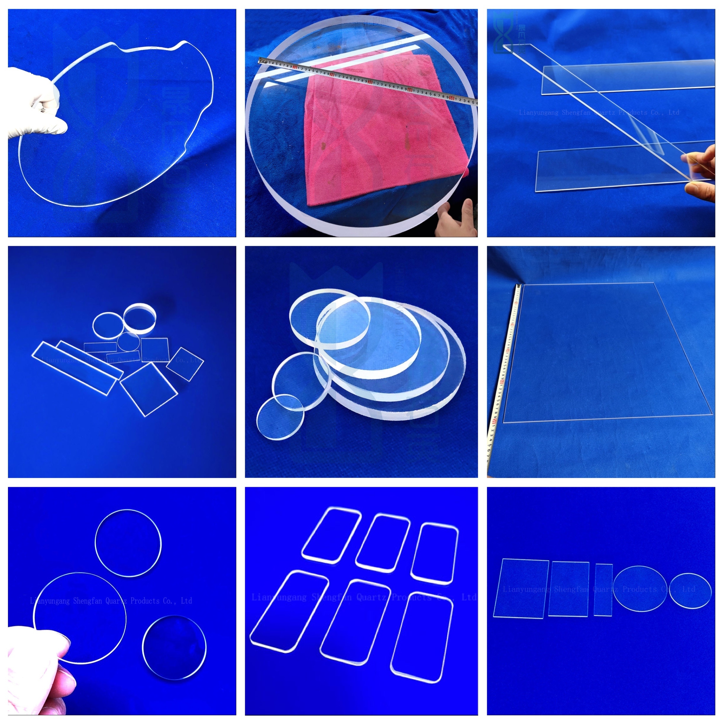 mais recente caso da empresa sobre USA Client Case Study High-Purity Quartz Sheets for Industrial High-Temperature Observation Windows-Eva