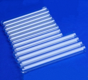 mais recente caso da empresa sobre High Purity Quartz Round Bottom Protection Tubes for Vietnamese Heat-Treatment Equipment Manufacturer-Mia