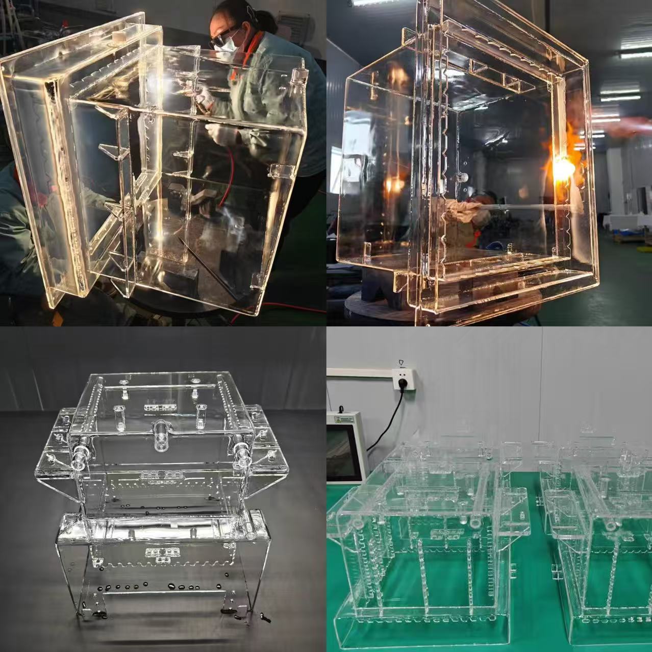 mais recente caso da empresa sobre Performance and Advantages of Quartz Square Container / Quartz Square Tank-sara