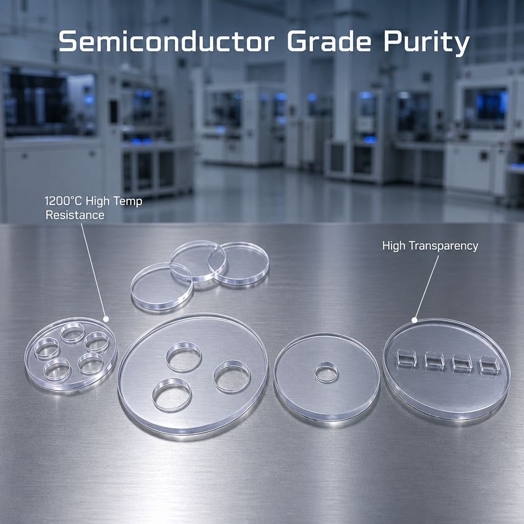 mais recente caso da empresa sobre New Breakthrough in Precision Drilling Technology for Quartz Glass Plates-sara