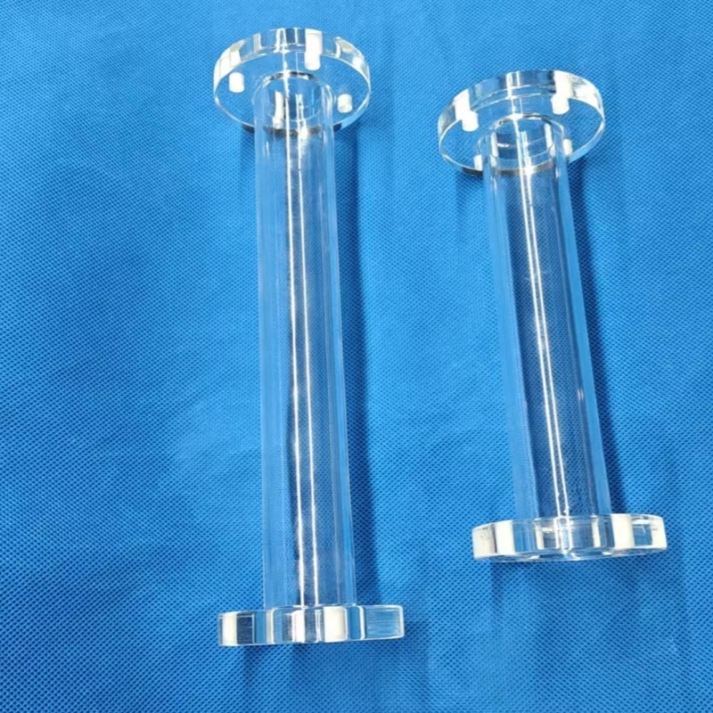 mais recente caso da empresa sobre Product Introduction of Quartz Flange Tube-sara