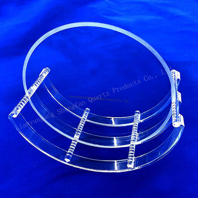 qualidade High Performance Quartz Glass Plate for Precision Optoelectronic Components Fábrica
