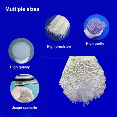 qualidade  High temperature corrosion resistant transparent quartz stirring tube is used in tubular furnaces Fábrica