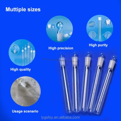qualidade  High Density 2.2g/cm3 Quartz Glass Tube with 1180℃ Annealing Point and 1100℃ Strain Point for Industrial Applications Fábrica
