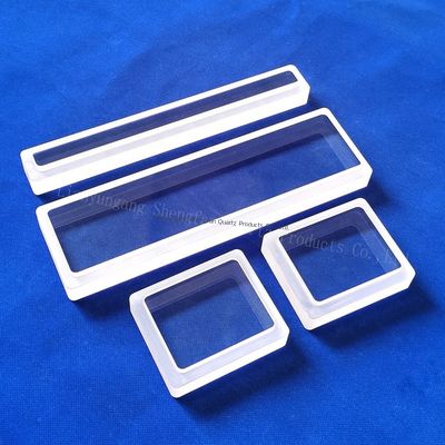 qualidade  High Purity Fused Quartz Plate with 92% Light Transmittance, 1150℃ Working Temperature, and 2.2g/cm³ Density Fábrica