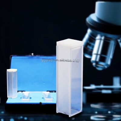 qualidade  High-temperature and Corrosion Resistant Quartz Glass Colorimeter Cuvette with 3.5ml Capacity Fábrica