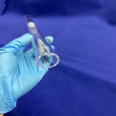 qualidade  High temperature resistant 1100° transparent quartz glass tube quartz sand core tube Fábrica