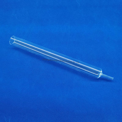 Tubo de Vidro de Quartzo SiO2 de Alta Pureza Resistente à Corrosão e a Altas Temperaturas e Tubo de Sílica Fundida