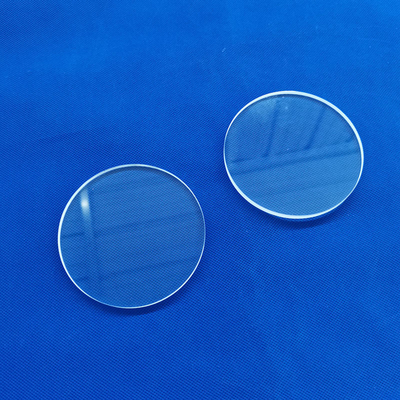 A transmissão alta da placa de vidro da vista de quartzo da resistência térmica transparente para a luz UV