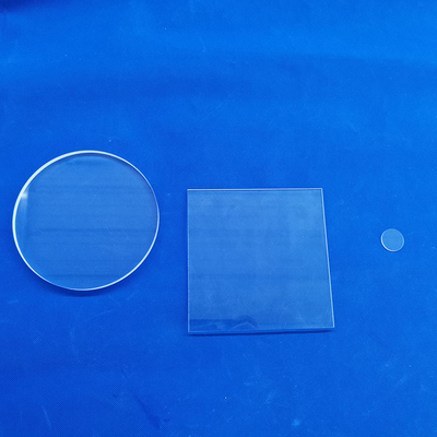 2.2g / Transmitância alto uv transparente da placa do silicone fundido de quartzo Cm3