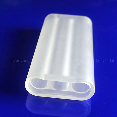 Tubo de fluxo de quartzo de diâmetro triplo polido Sio2 para laser médico 3 compradores