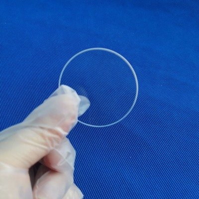 A transmissão alta da placa de vidro da vista de quartzo da resistência térmica transparente para a luz UV