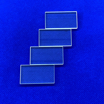 Placas de vidro de quartzo transparentes de wafer de quartzo UV fundido Placas de vidro de quartzo