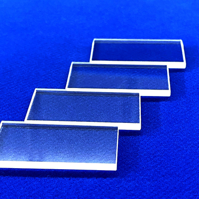 Placas de vidro de quartzo transparentes de wafer de quartzo UV fundido Placas de vidro de quartzo