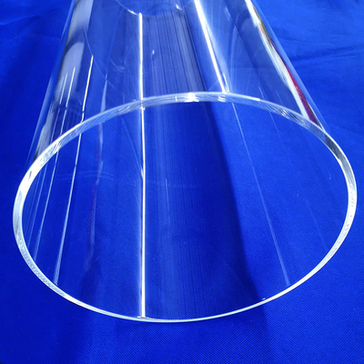 Resistência a altas temperaturas Tubos capilares de vidro de quartzo de todos os tamanhos Tubos de vidro de quartzo transparentes de sílica fundida