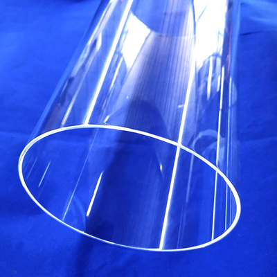 Resistência a altas temperaturas Tubos capilares de vidro de quartzo de todos os tamanhos Tubos de vidro de quartzo transparentes de sílica fundida