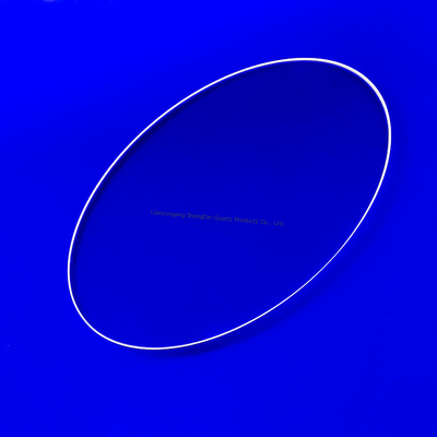 Placa de Vidro de Quartzo UV Transparente Com SIO2 99,99% Densidade 2,2g/cm3