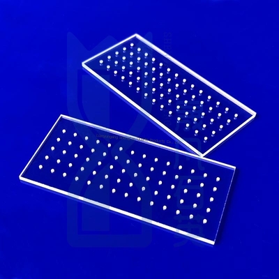 Placa de Vidro de Quartzo Resistente ao Calor de Alta Pureza com Tolerância de ±0,02mm Personalizada para Alta Temperatura
