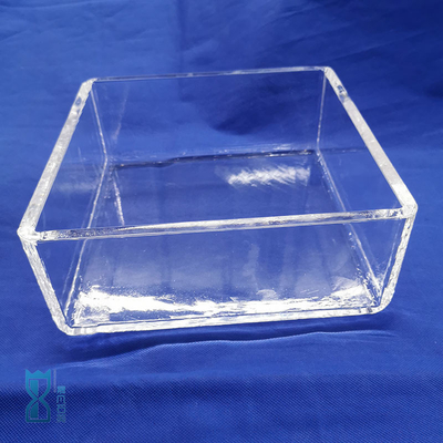 Fabrica de laboratório personalizado cilindro de vidro de quartzo resistente à corrosão