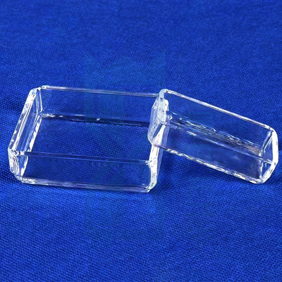 Fabrica de laboratório personalizado cilindro de vidro de quartzo resistente à corrosão