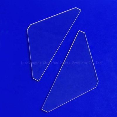 Janela de vidro óptico de sílica fundida Janela de vidro óptico para máquina de corte a laser Placa de vidro transparente