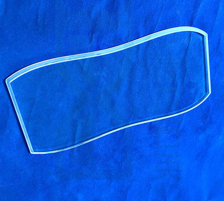 Janela de vidro óptico de sílica fundida Janela de vidro óptico para máquina de corte a laser Placa de vidro transparente
