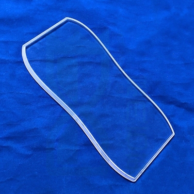 Janela de vidro óptico de sílica fundida Janela de vidro óptico para máquina de corte a laser Placa de vidro transparente