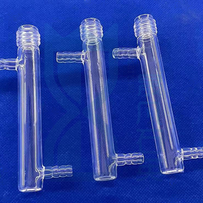 Tubo de vidro de espiral de quartzo transparente para aquecimento