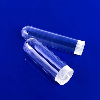 Tubo de vidro de espiral de quartzo transparente para aquecimento