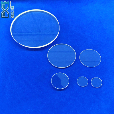 Janela óptica de vidro de quartzo de sílica fundida UV de alta pureza para instrumentos eletrônicos