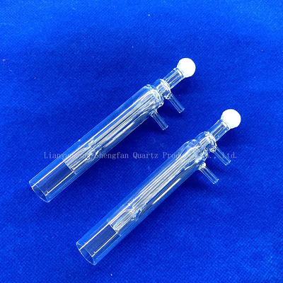 Instrumentos de laboratório de alta temperatura de tubos duplos de quartzo personalizados