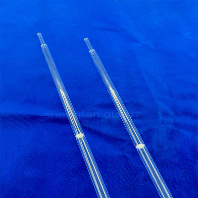 Produtos de tubos de vidro de quartzo polido transparentes Tubo de núcleo de areia