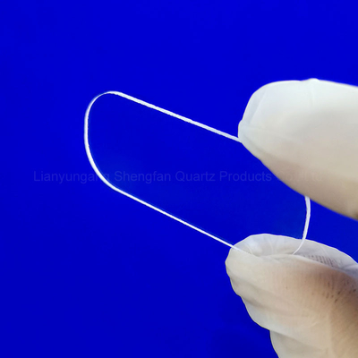 Janela óptica de vidro de quartzo de sílica fundida UV de alta pureza para instrumentos eletrônicos