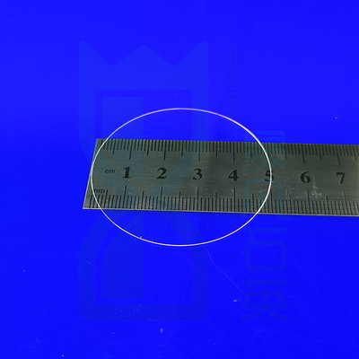 Janela óptica de vidro de quartzo de sílica fundida UV de alta pureza para instrumentos eletrônicos