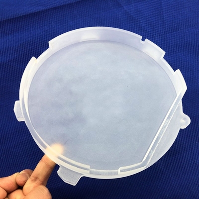 Tabela de quartzo opaco sob medida CNC resistente a altas temperaturas e corrosão