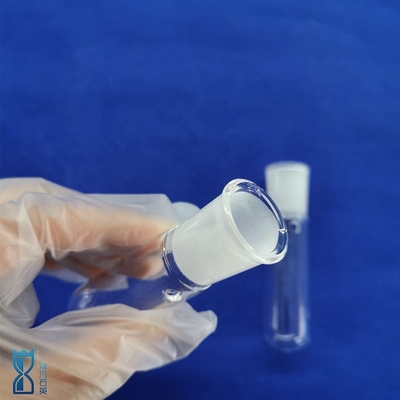 Fabrica Laboratório de Quartz de fundo redondo tubo de ensaio plano resistente à corrosão alta temperatura