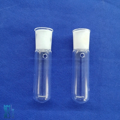 Fabrica Laboratório de Quartz de fundo redondo tubo de ensaio plano resistente à corrosão alta temperatura