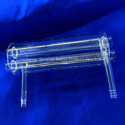 Tubos de aquecimento de temperatura Tubos de fornos Tubos de alta pureza Ciclos de laboratório Tubos de vidro de quartzo