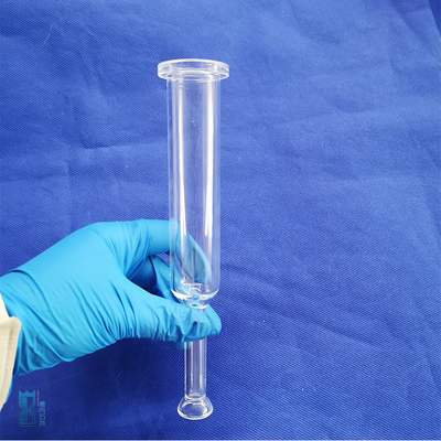 Tubos de aquecimento de temperatura Tubos de fornos Tubos de alta pureza Ciclos de laboratório Tubos de vidro de quartzo