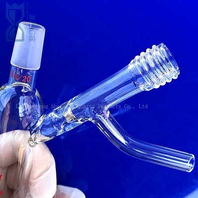 Tubos de aquecimento de temperatura Tubos de fornos Tubos de alta pureza Ciclos de laboratório Tubos de vidro de quartzo