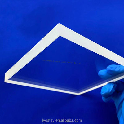 Placa de Vidro de Quartzo para Aplicações Ópticas de Precisão com Tecnologia Avançada e Durabilidade