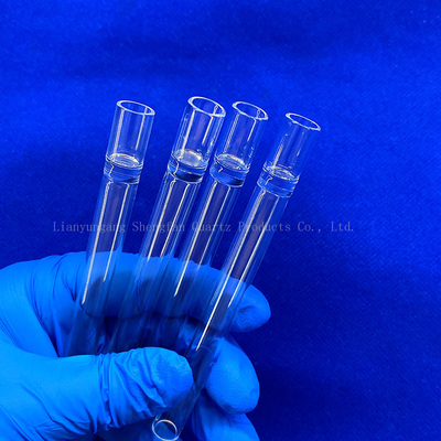 Fabricante chinês laboratório custom tubo de vidro de quartzo resistente a alta temperatura