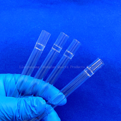 Fabricante chinês laboratório custom tubo de vidro de quartzo resistente a alta temperatura