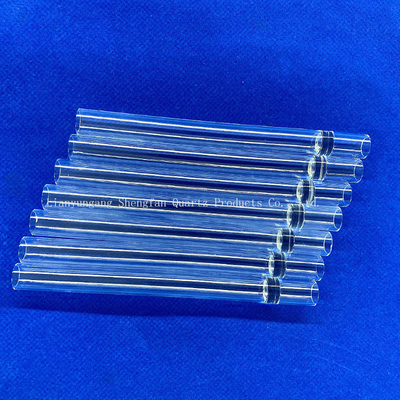 Fabricante chinês laboratório custom tubo de vidro de quartzo resistente a alta temperatura