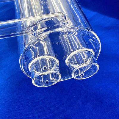 Tubos de quartzo de grande diâmetro resistentes a altas temperaturas
