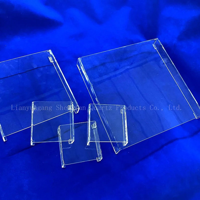13.JGS1JGS2 JGS3 Fábrica de personalização direta Disco de vidro Quartz Placa de vidro Disco fundido Disco de quartzo de sílica para laboratório