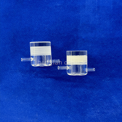 Fabrica de alta temperatura e resistente à corrosão tubo de fio de quartzo de alta pureza de laboratório selado